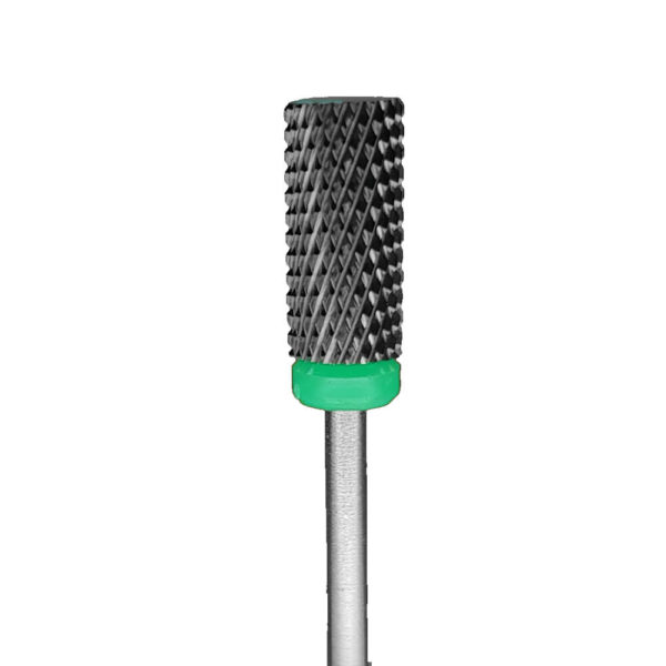 Embout rouleau collerette verte