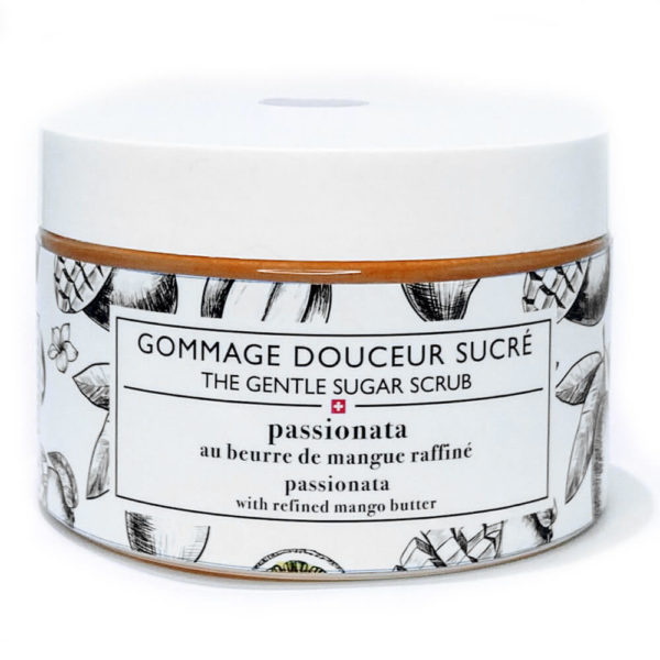 Gommage visage et corps au sucre "Passionata" mangue