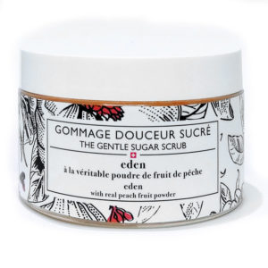 Gommage visage et corps au sucre "Eden" Pêche