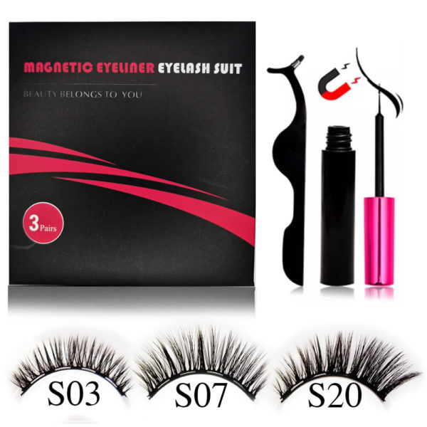 Coffret cils magnétique